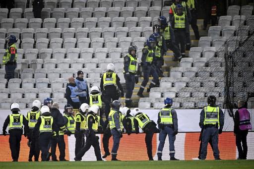 La Policía tuvo que intervenir en pelea de barristas, detenidos y expulsados en el Malmo y Unión Berlín por la Europa League
