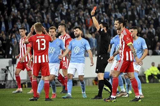 La Policía tuvo que intervenir en pelea de barristas, detenidos y expulsados en el Malmo y Unión Berlín por la Europa League