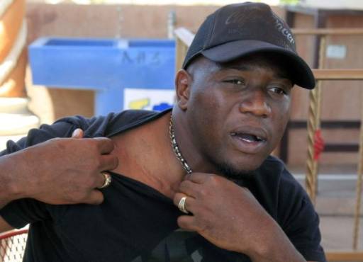 John Alston Hoore Bodden de Marathon apertura 2018. En entrevista con Limber Omar PÃ©rez, el 28 de febrero del 2018. Fotos Moises Valenzuela.