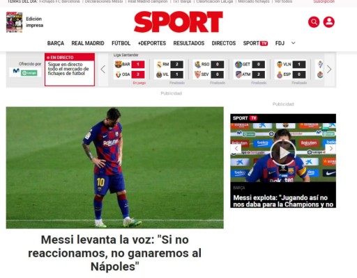 Lo que dice la prensa sobre el nuevo título del Real Madrid; Messi se roba varias portadas
