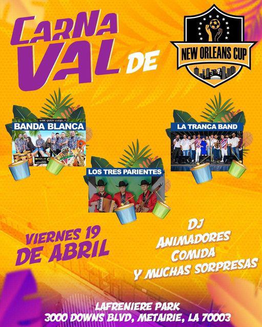 David Suazo, invitado de lujo de la New Orleans Cup y así comparte con los hondureños previo al sorteo del evento