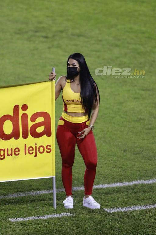 ¡Flecharon en el Olímpico! Las preciosas chicas que enamoraron en el clásico Marathón-Real España