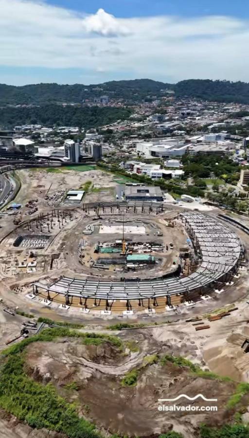 ¡Mega obra! Así avanza la construcción del estadio más grande que tendrá Centroamérica y uno de los más modernos en Latinoamérica