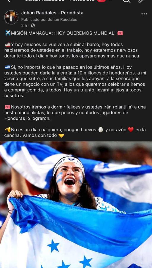 Que se repita el sueño pongan huev**: la prensa reacciona motivada a la clasificación de Honduras al Mundial 2026