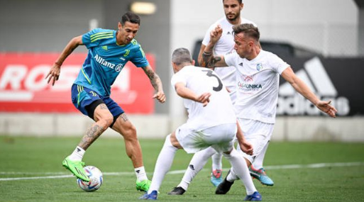 Di María ya enamora en Turín: así fue su primer golazo con la Juventus antes de viajar a Estados Unidos