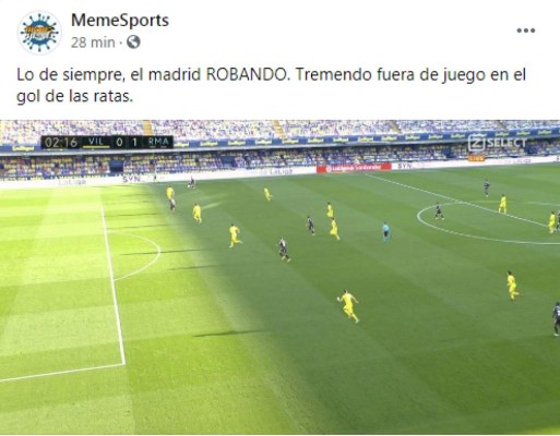 Los memes hacen pedazos a Mariano, el VAR y Real Madrid tras empatar con Villarreal