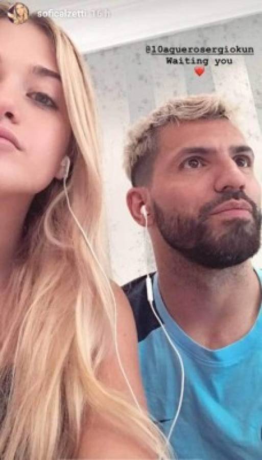 Sofía Calzetti, la joven de 23 años que cuida en casa al 'Kun' Agüero tras ser operado