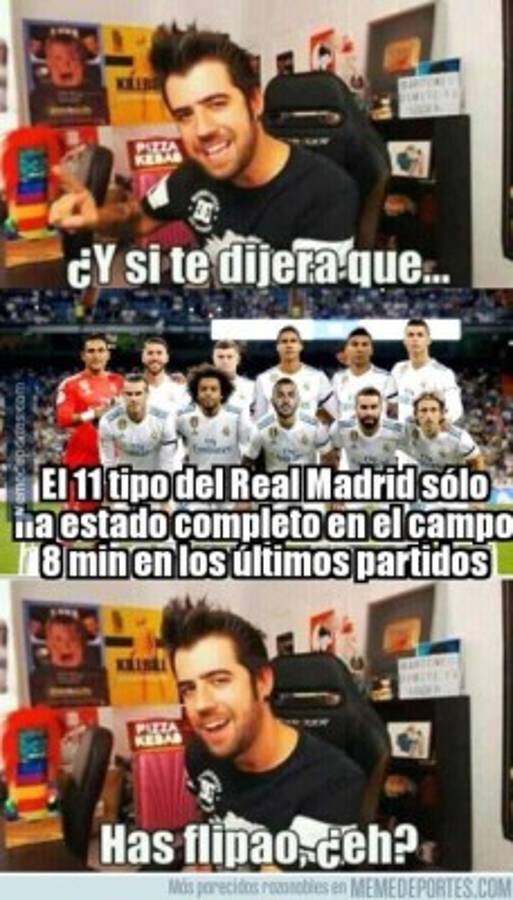 NO PERDONAN: Acribillan al Real Madrid con divertidos memes por empate ante Levante