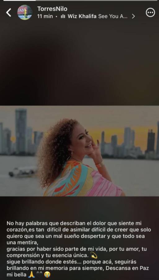 Gracias por haber sido parte de mi vida...: el desgarrador mensaje de Denovan Torres tras la muerte de Mayra Tercero