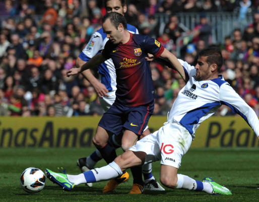 Barcelona receta una paliza al Getafe.