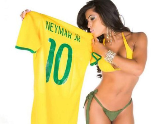 Priscila Rocha, la Miss Bumbum a la que Neymar vuelve loca