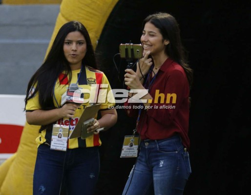 ¡Espectaculares! Las bellezas que adornaron el clásico Real España-Marathón