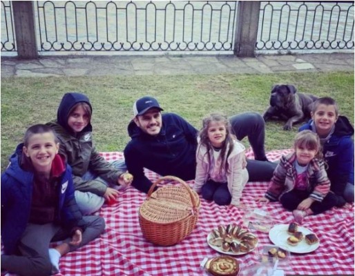 Con vista al lago: La mansión donde Icardi y Wanda Nara pasan la cuarentena en Italia