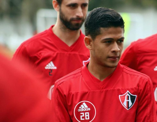 El dorsal que Atlas le asignó al hondureño Cristian Cálix