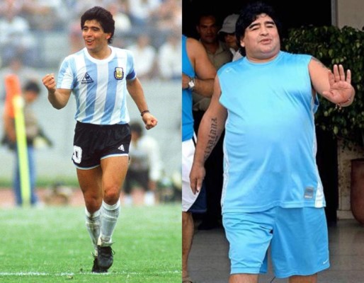 Antes y después: Los futbolistas que dejaron el fútbol y también la dieta