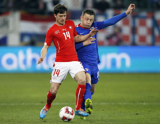 Imágenes Suiza y Ecuador en sus fogueos previo al Mundial Brasil 2014.