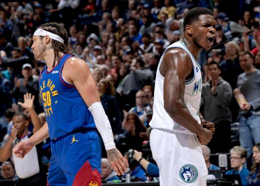 Anthony Edwards atemoriza a la NBA al impulsar a los Timberwolves en las semifinales ante Nuggets.