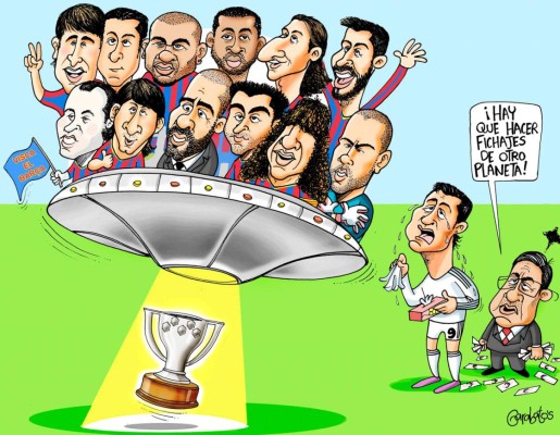 Las Mejores Caricaturas de Lionel Messi por Garabatos.