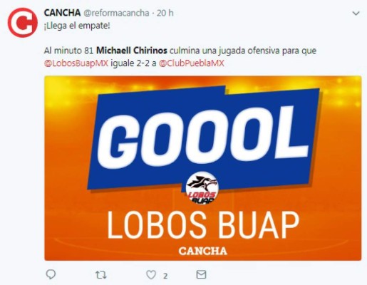 Así reaccionaron los medios mexicanos por el gol de Michaell Chirinos