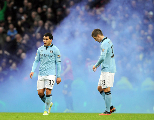 Las mejores imajenes del Clasico Manchester United VRS Manchester City