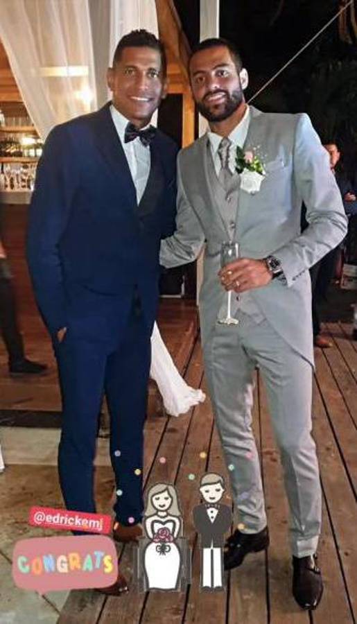 Así fue la espectacular boda de Edrick Menjívar y su hermosa esposa en Roatán tras conquistar el tetra con Olimpia