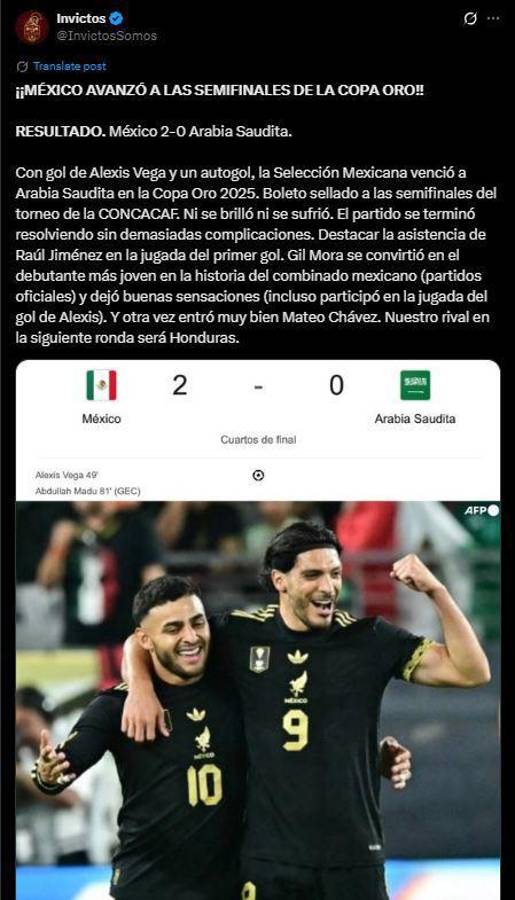 México no juega a nada, Sin convencer: Faitelson y la prensa mexicana molestos; esto dicen de la semifinal ante Honduras