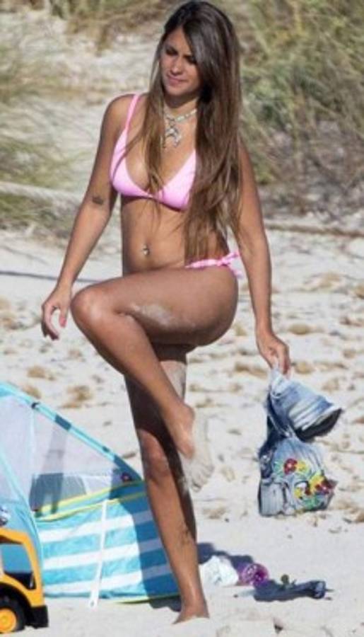 Las 'distracciones' más candentes que se han visto de Antonella Rocuzzo