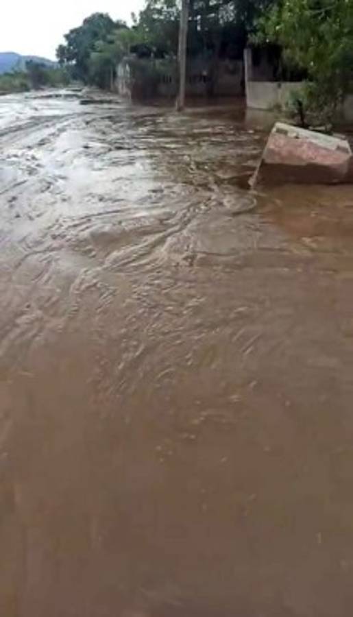 Qué terrible: La colonia en La Lima que quedó bajo el lodo tras el paso de ETA e IOTA