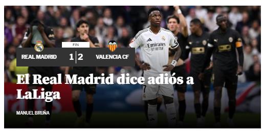 Adiós a LaLiga; ni con ayuda del VAR: prensa reacciona tras la dolorosa caída del Real Madrid en el Bernabéu
