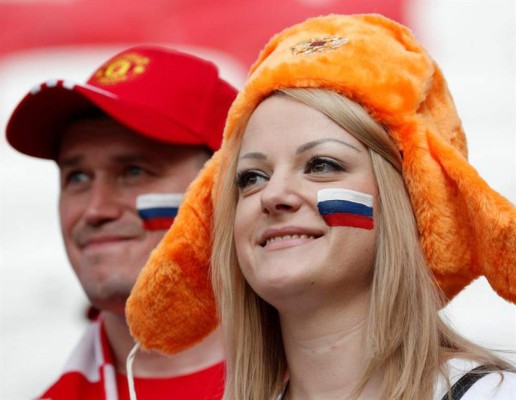 Lo que no se vio en TV del Rusia-México: El llanto de los locales y la belleza rusa