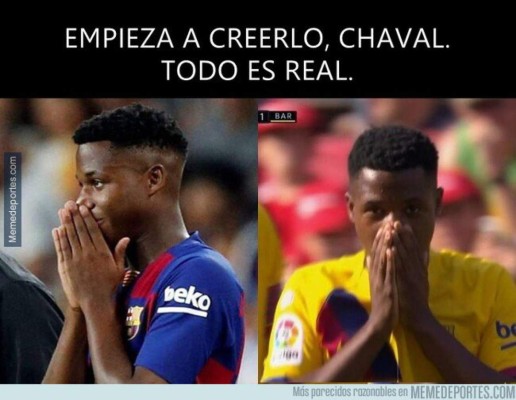 Los memes destrozan al Barcelona por empatar contra el recién ascendido en España