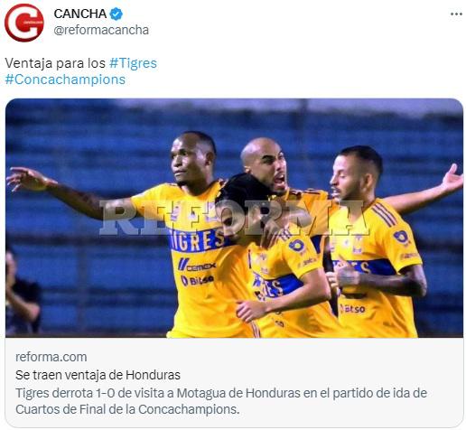 “Tigres aburre”, “sale vivo” y “rompe la mala racha”: La reacción en México el día después del triunfo felino sobre Motagua