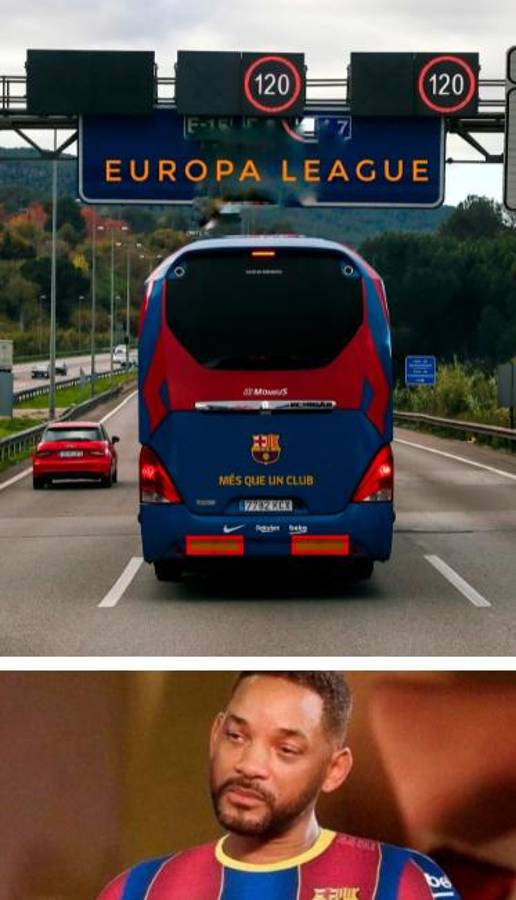 Messi protagonista: Los nuevos memes que destruyen al Barcelona por irse a la Europa League