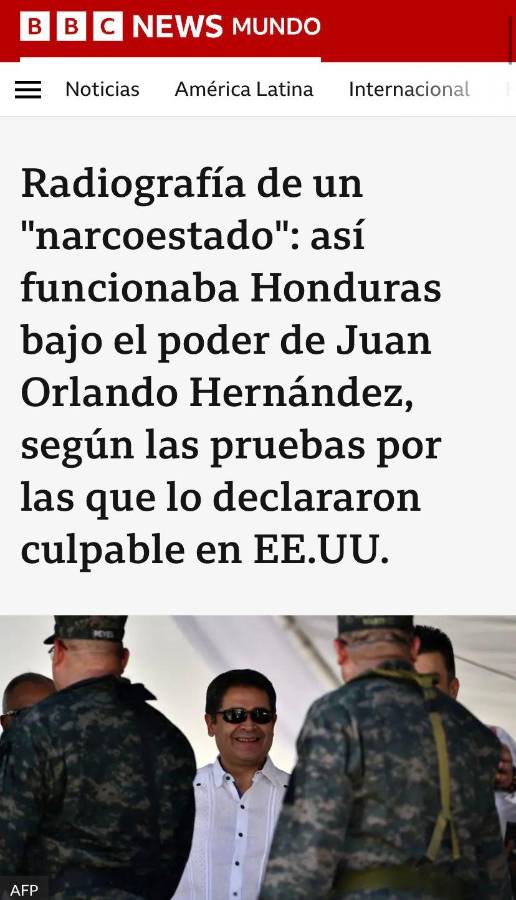 JOH le da la vuelta al mundo: prensa internacional estalla tras hallar culpable al expresidente de Honduras