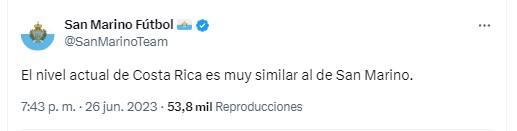 “Dando lástima”, San Marino se burla de Costa Rica y El Salvador: Los jocosos memes que dejó esta jornada en la Copa Oro