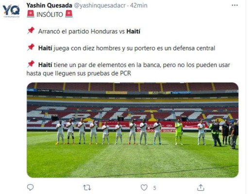 Lluvia de críticas a Concacaf por alineación incompleta de Haití contra Honduras: 'Estamos retrocediendo'