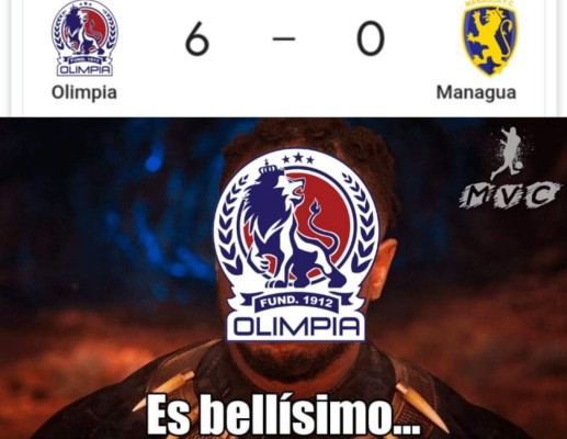 Olimpia golea en la Liga Concacaf y los memes vuelan la red: Motagua y Marathón las víctimas