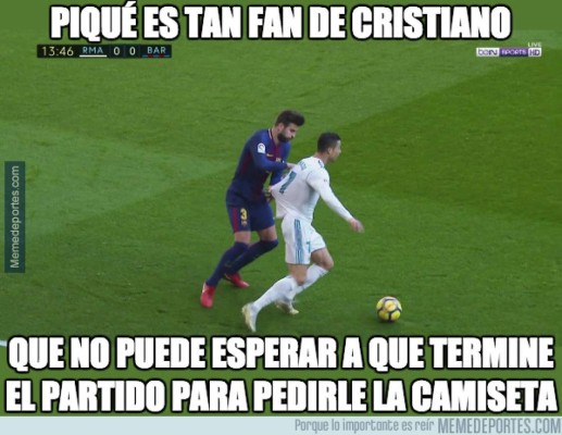 ¡MEMES! Hacen pedazos al Real Madrid tras perder el clásico ante Barcelona
