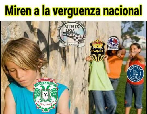 Los memes liquidan a Marathón tras quedar eliminado de la Liga Concacaf ante Comunicaciones