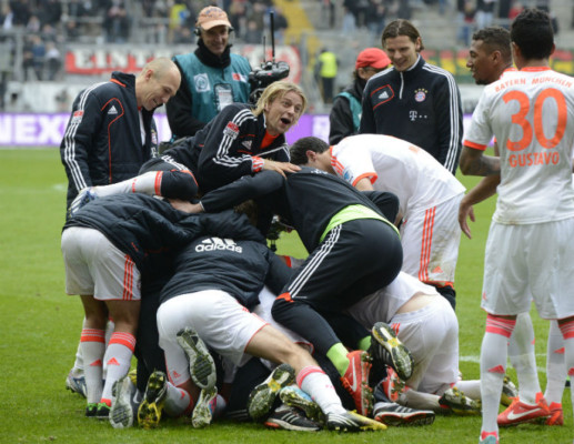 El Bayern Munich gana la Bundesliga en un tiempo récord.