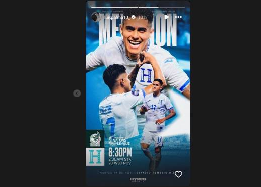 Lo que subió Luis Palma en su cuenta personal de Instagram.