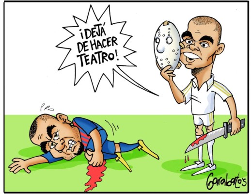 Recuerda y revive las caricaturas del clasico Real Madrid vs Barcelona.