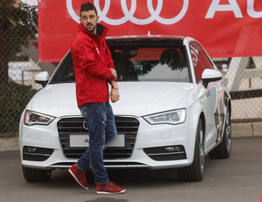 El FC Barcelona recoge sus nuevos Audi.