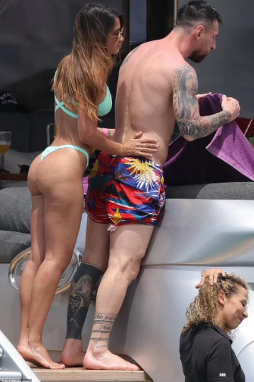 Antonela Roccuzzo deslumbra: Así son las vacaciones de Lionel Messi en Ibiza; Esta famosa pareja los acompañó