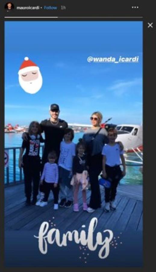 Así pasan la Navidad los cracks; Ángel di María, de lo más humilde posible