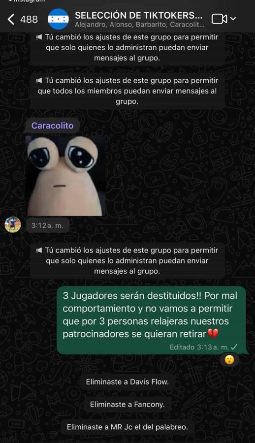 ¿Supremo expulsó a tres futbolistas de la selección de tiktokers de Honduras tras altercado? Esta es la verdad