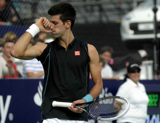 Rafael Nadal y Novak Djokovic deslumbraron en el duelo de exhibición