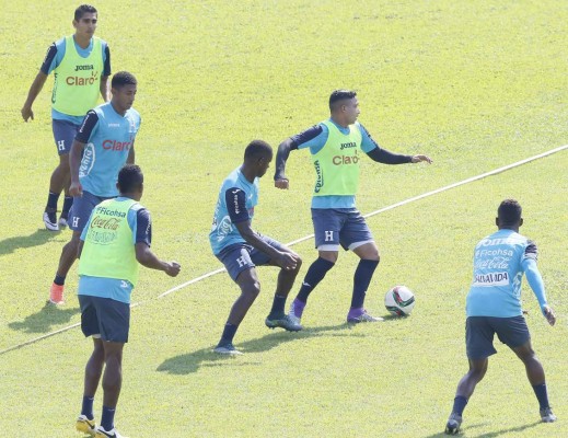 Imágenes: El entreno matutino de Honduras del domingo en el estadio Olímpico