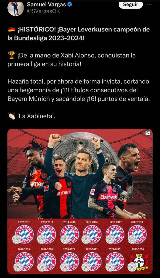El irónico mensaje del Bayern Múnich y la felicitación de un ex Real Madrid: la prensa reacciona tras el título del Leverkusen