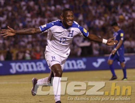 Las mejores imágenes del Honduras-El Salvador en el Olímpico